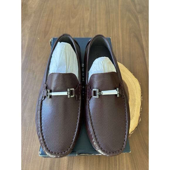 Cole Haan Men\'s Wyatt Bit Driver Style Bloodstone Size 12 New with Box